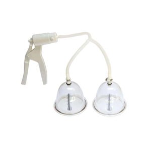 Complete Bello combo nipple enlargement and correction system with pump, six cups and travel bag