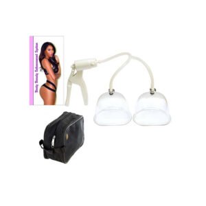 Booty Beauty Buttock Enlargement System vacuum device with pump and cups